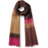 imageAmazon Essentials Womens Brushed Textured ScarfNeon PinkDark Chestnut Brown