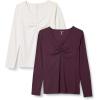 Burgundy/Eggshell White