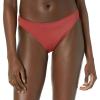 imageAmazon Essentials Womens Classic Bikini Swimsuit BottomBrick Red