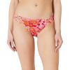 Bright Red Multi Folk Floral