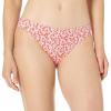 imageAmazon Essentials Womens Classic Bikini Swimsuit BottomPale Peach Micro Floral