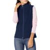 imageAmazon Essentials Womens ClassicFit Sleeveless Polar Soft Fleece Vest Available in Plus SizeNavy