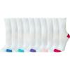 imageAmazon Essentials Womens Cotton Crew Socks Lightly Cushioned 10 PairsWhite
