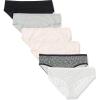 imageAmazon Essentials Womens Cotton Hipster Underwear  Discontinued Colors Pack of 6MulticolorDitsy FloralDots