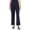 imageAmazon Essentials Womens Dressy Cropped Wide Leg PullOn PantsNavy