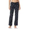 imageAmazon Essentials Womens Flannel Pajama Sleep PantBlack Stars