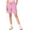 imageAmazon Essentials Womens Fleece High Rise Bermuda Shorts Plus Size AvailablePurple Mauve