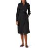 imageAmazon Essentials Womens Georgette Long Sleeve Midi Length Shirt DressBlack