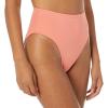 imageAmazon Essentials Womens High Waist High Leg Bikini BottomCoral Pink