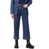 imageAmazon Essentials Womens HighRise RegularFit AnkleLength WideLeg JeanMedium Wash
