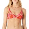 Bright Red Multi Folk Floral
