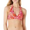 Bright Red Multi Folk Floral
