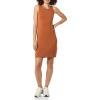 imageAmazon Essentials Womens Lightweight Jersey SlimFit Tank Mini Dress Previously Daily RitualToffee Brown