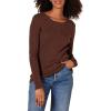 Dark Chestnut Brown Heather