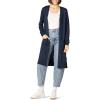 imageAmazon Essentials Womens Lightweight Longer Length OpenFront LongSleeve Cardigan Sweater Available in Plus SizeNavy