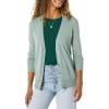 imageAmazon Essentials Womens Lightweight VNeck Cardigan Sweater Available in Plus SizeSage Green Heather