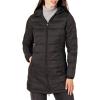 imageAmazon Essentials Womens Lightweight WaterResistant Packable Hooded Puffer Coat Available in Plus SizeBlack