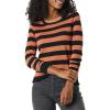 Black Caramel Rugby Stripe