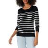 Black Grey White Stripe