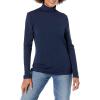 imageAmazon Essentials Womens LongSleeve Turtleneck Available in Plus SizeNavy