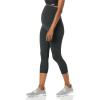 imageAmazon Essentials Womens Maternity Active Sculpt Pregnancy Workout Crop LeggingsBlack
