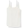 imageAmazon Essentials Womens Maternity Nursing Friendly Camisole with Adjustable Straps and Builtin Shelf Bra Pack of 2White
