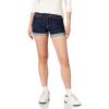 imageAmazon Essentials Womens MidRise Slim Fit 4quot Denim ShortsDark Wash