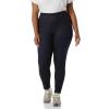 imageAmazon Essentials Womens MidRise Stretch PullOn Jegging Available in Plus SizeBlack Rinse