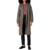 imageAmazon Essentials Womens OversizedFit Cotton Blend Heavyweight Texture Stitch Long Cardigan SweaterBrown Heather