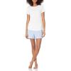 Blue White Stripe/Bright White