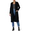 imageAmazon Essentials Womens Regular Fit Lightweight Duster Length Cardigan SweaterBlack