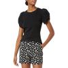 imageAmazon Essentials Womens RegularFit Twist Sleeve Crewneck TShirtBlack