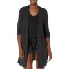 imageAmazon Essentials Womens RelaxedFit UltraLightweight OpenFront CardiganBlack