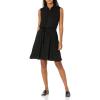 imageAmazon Essentials Womens Sleeveless RelaxedFit Woven Shirt DressBlack