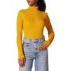 imageAmazon Essentials Womens SlimFit Lightweight LongSleeve Turtleneck SweaterGold