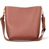 imageAmazon Essentials Womens Soft Bucket Bag with Minimalist DesignDark Brown
