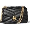 imageAmazon Essentials Womens Soft Quilted Flap BagBlack Faux Leather