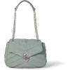 imageAmazon Essentials Womens Soft Quilted Flap BagGrey Nylon