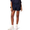 imageAmazon Essentials Womens Stretch Cotton MidRise PullOn RelaxedFit ShortsNavy