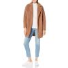 imageAmazon Essentials Womens Teddy Bear Fleece OversizedFit Lapel Jacket Previously Daily RitualCamel