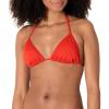 imageAmazon Essentials Womens Triangle Bikini TopBright Poppy Red