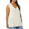 imageAmazon Essentials Womens Ultra Soft Sweater Vest Previously Daily RitualSand Heather