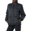imageAmazon Essentials Womens Waist Padded Bomber JacketBlack