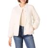imageAmazon Essentials Womens Waist Padded Bomber JacketIvory
