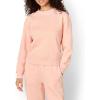 imageAmazon Essentials x Sofia Grainge Womens Boxy Drop Shoulder Crewneck SweatshirtPink