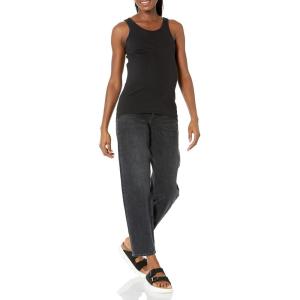 imageAmazon Essentials Maternity Tank Tops for Women Comfortable and Stylish Basics Pack of 2Black