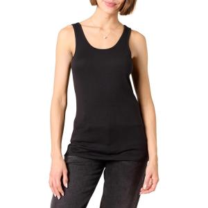 imageAmazon Essentials Maternity Tank Tops for Women Comfortable and Stylish Basics Pack of 2BlackDark Chestnut Brown