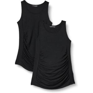 imageAmazon Essentials Womens Active Maternity Tank Top MultipacksBlack