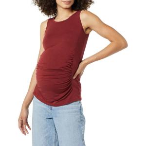 imageAmazon Essentials Womens Active Maternity Tank Top MultipacksBurgundy