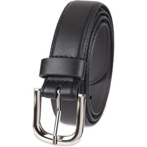 imageAmazon Essentials Womens Casual Skinny Jean Belt with Single Prong Buckle Available in Plus SizeBlack